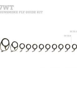 CRB LZR Single Foot Fly Rod Guide Set Kits Components