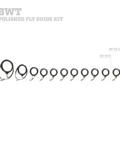CRB LZR Single Foot Fly Rod Guide Set Kits Components