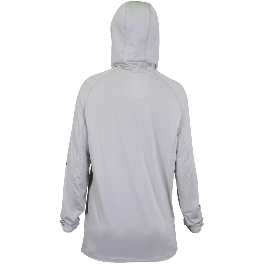 AFTCO Men's Barracuda Geo Cool™ Hooded LS Performance T-Shirt 5 AFTCO Men's Barracuda Geo Cool™ Hooded LS Performance T-Shirt