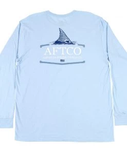 AFTCO Men's Tall Tail LS T-Shirt
