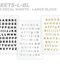 CRB Alphabet Rod Decals - Peel & Stick Letters 22 CRB Alphabet Rod Decals - Peel & Stick Letters