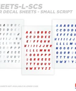 CRB Alphabet Rod Decals - Peel & Stick Letters 21 CRB Alphabet Rod Decals - Peel & Stick Letters