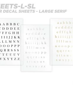 CRB Alphabet Rod Decals - Peel & Stick Letters 32 CRB Alphabet Rod Decals - Peel & Stick Letters