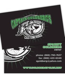 Mud Hole Gear Custom Business Cards: Green Bones