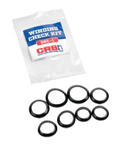 CRB Black Rubber Winding Checks - 8-Piece Kit