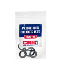 CRB Black Rubber Winding Checks - 8-Piece Kit