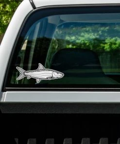 Mud Hole Supplies Black & White Gamefish Bumper Stickers 7 Mud Hole Supplies Black & White Gamefish Bumper Stickers