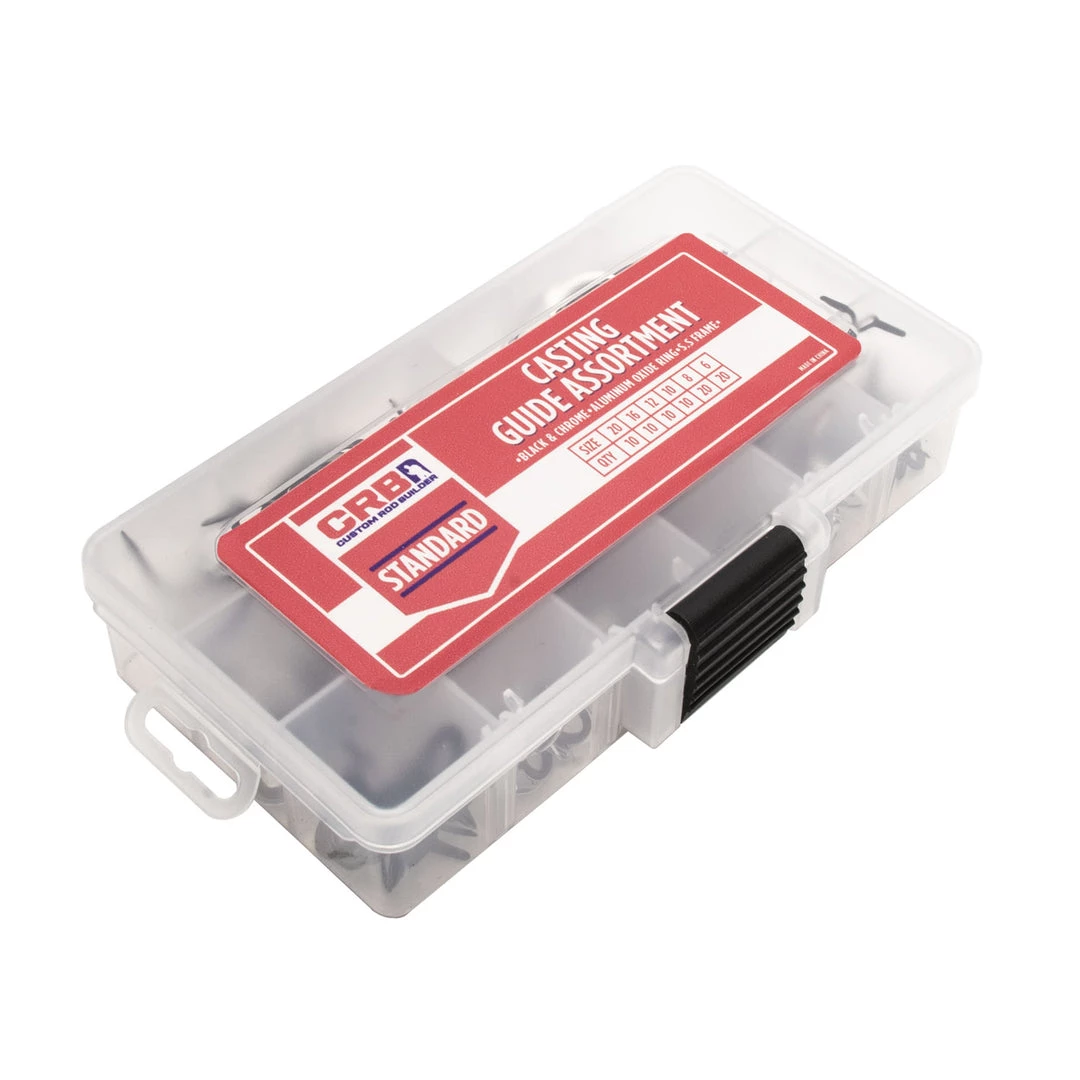 CRB Casting Guide Assortment Kits - Black & Chrome Combo Components 3 CRB Casting Guide Assortment Kits - Black & Chrome Combo Components