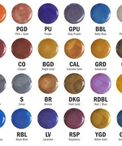 CRB Pearl Metallic Powder Marbling Pigment