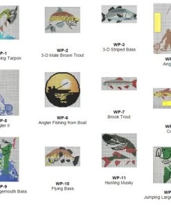 Crouse Custom Thread Art Weaving Pattern Guides