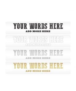 Mud Hole Customizable Designer Rod Decals - Old West