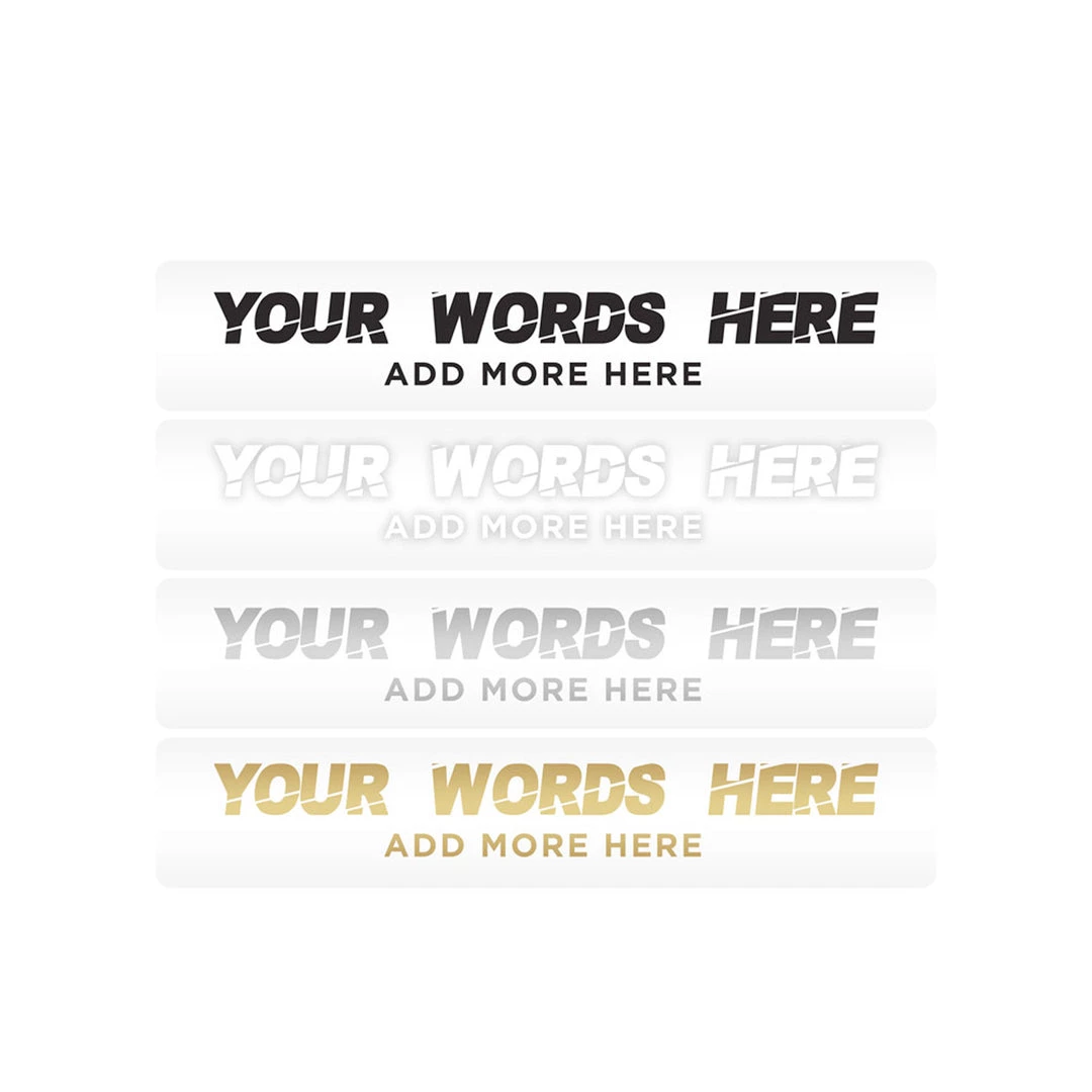 Mud Hole Supplies Customizable Designer Rod Decals - Samurai 4 Mud Hole Supplies Customizable Designer Rod Decals - Samurai