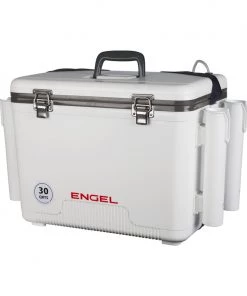 Engel USA Gear Engel 30QT Live Bait Dry Box/Cooler W/ Rod Holders
