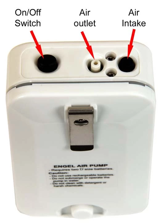 Engel USA Gear Air Pump For Engel Live Bait Coolers ENG-AP 5 Engel USA Gear Air Pump For Engel Live Bait Coolers ENG-AP