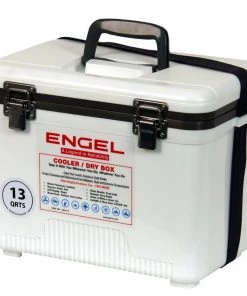 Engel USA Engel 13 Qt. Cooler/Dry Box - White