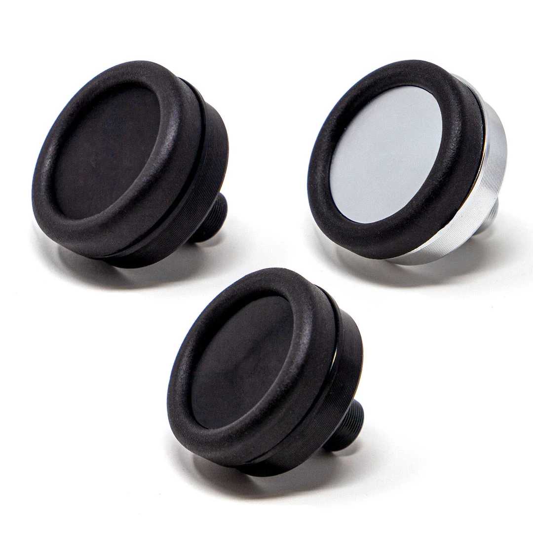 American Tackle Co. G2 Carbon Handle Butt Cap Assembly Components 3 American Tackle Co. G2 Carbon Handle Butt Cap Assembly Components