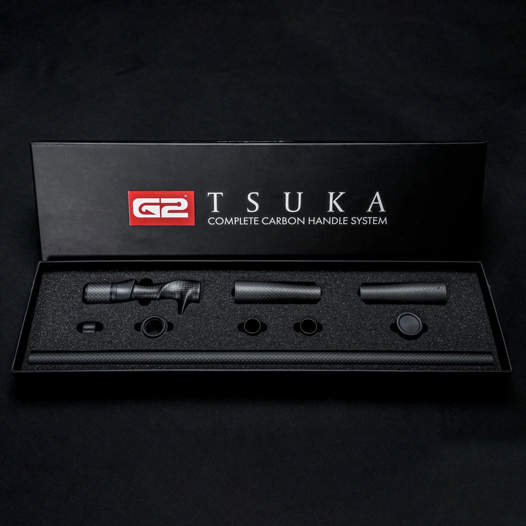 American Tackle Co. G2 Tsuka Carbon Handle System Kit For Casting Rods 5 American Tackle Co. G2 Tsuka Carbon Handle System Kit For Casting Rods