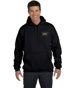 Mud Hole Custom Hoodie: Bamboo Frame With Crossing Rods Gear