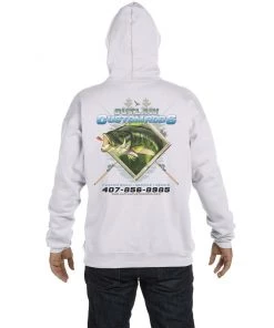 Mud Hole Gear Custom Hoodie: Largemouth Bass Chasing Lure