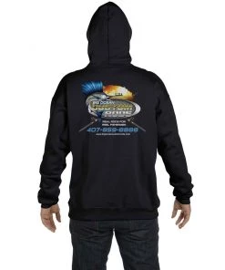 Mud Hole Custom Hoodie: Jumping Marlin Gear