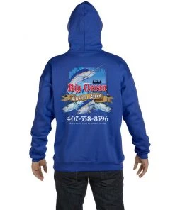 Mud Hole Custom Hoodie: Assorted Saltwater Gamefish