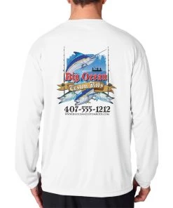 Mud Hole Long-Sleeve Mesh Performance Tee: Assorted Saltwater Gamefish 7 Mud Hole Long-Sleeve Mesh Performance Tee: Assorted Saltwater Gamefish