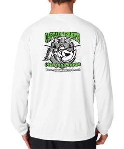 Mud Hole Custom Long-Sleeve Mesh Performance Tee: Green Bones Gear