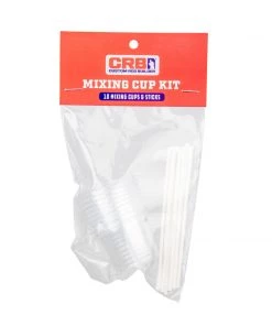 CRB Supplies Mixing Cups & Sticks (10 Pack)