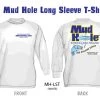 Gear Mud Hole Long Sleeve T-Shirt (White)
