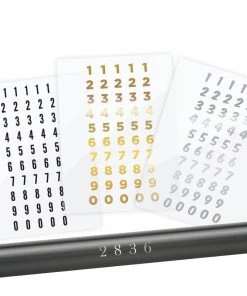 CRB Numeric Rod Decals - Peel & Stick Numbers