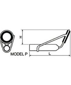 Components Pacific Bay Spinning & Casting Tops Model PT - Gold