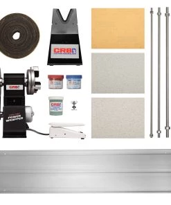 CRB Equipment RBS Pro Power Wrapper & Handle Turning Kit With Steel Mandrels - RBS-ProKit-HT