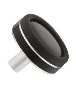 CRB Rubber Butt Cap With Designer Aluminum Trim Components