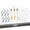 CRB Shark Silhouette Rod Decals - Peel & Stick Supplies 2 CRB Shark Silhouette Rod Decals - Peel & Stick Supplies