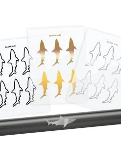 CRB Shark Silhouette Rod Decals - Peel & Stick Supplies