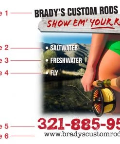 Mud Hole Gear Custom T-Shirt: Show 'Em Your Rod (Female Fly Angler) 6 Mud Hole Gear Custom T-Shirt: Show 'Em Your Rod (Female Fly Angler)