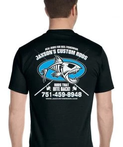 Mud Hole Custom T-Shirt: Fish Skeleton Gear