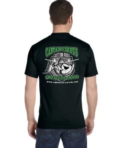 Mud Hole Custom T-Shirt: Green Bones