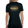 Mud Hole Women's Custom T-Shirt: Bamboo Frame With Crossing Rods Gear 1 Mud Hole Women's Custom T-Shirt: Bamboo Frame With Crossing Rods Gear