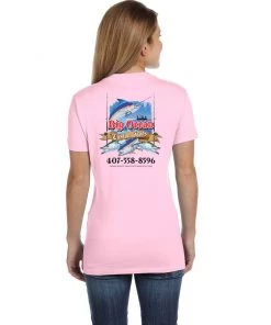 Mud Hole Women's Custom T-Shirt: Assorted Saltwater Gamefish