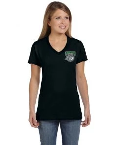 Mud Hole Gear Women's Custom T-Shirt: Green Bones