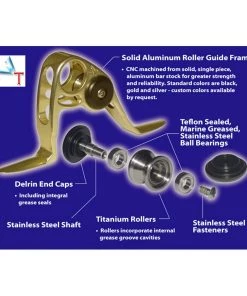 Winthrop Tackle Components 50# Excel Roller Guide Set By Winthrop Tools